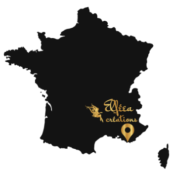 Carte France localisation Elféea Créations 400x400px